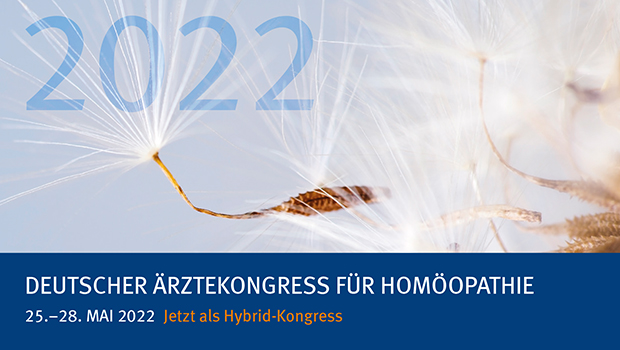 Deutscher Ärztekongress für Homöopathie 2022 | Münster (hybrid)